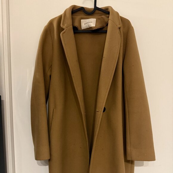Aritzia Jackets & Blazers - Babaton Camel Winter Coat